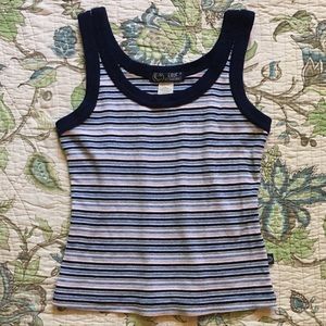 Vintage 90s striped tank top